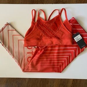 Peloton Outfit! Sports bra and biking leggings